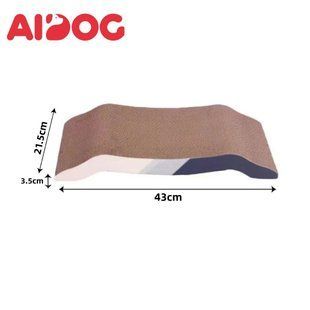 Дряпка AIDOG для кота горизонтальна у формі арки з котячою м'ятою 21,5&times;43 см