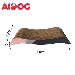 Дряпка AIDOG для кота горизонтальна М-виду з котячою м'ятою 43&times;21,5 см