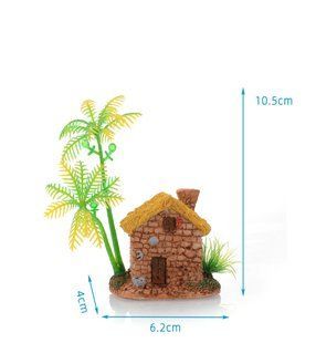 JOYPET Декор штучний акваріумний жовто-зелений 6.2*4*10.5см