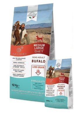 AEQUILIBRIAVET. Сух. Корм БУЙВОЛ для собак Med/Large порід 12 кг