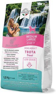 &AElig;QUILIBRIAVETLow Grain середні собаки форель 1,5 кг