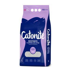 CATONITE Бентонітовий наповнювач для котів Lavender, 5 л