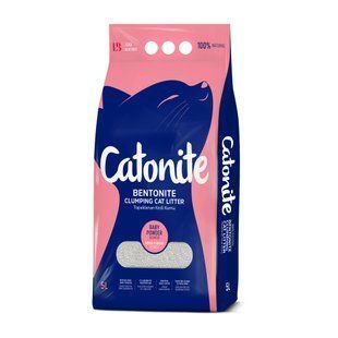 CATONITE Бентонітовий наповнювач для котів Baby Powder, 5 л