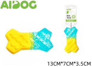 Іграшка для собак Aidog кістка з водою 13х7х3,5см